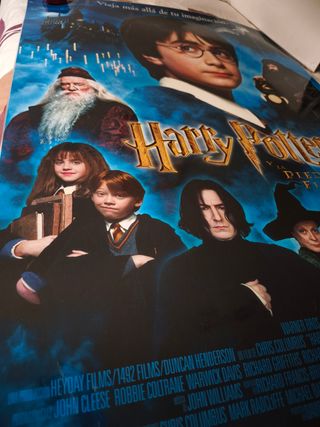 Poster Harry Potter PLASTIFICADO