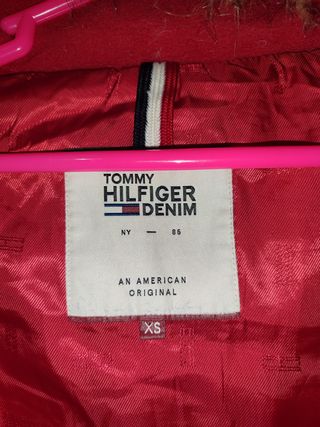Plumas Tommy Hilfiger Rojo Mujer