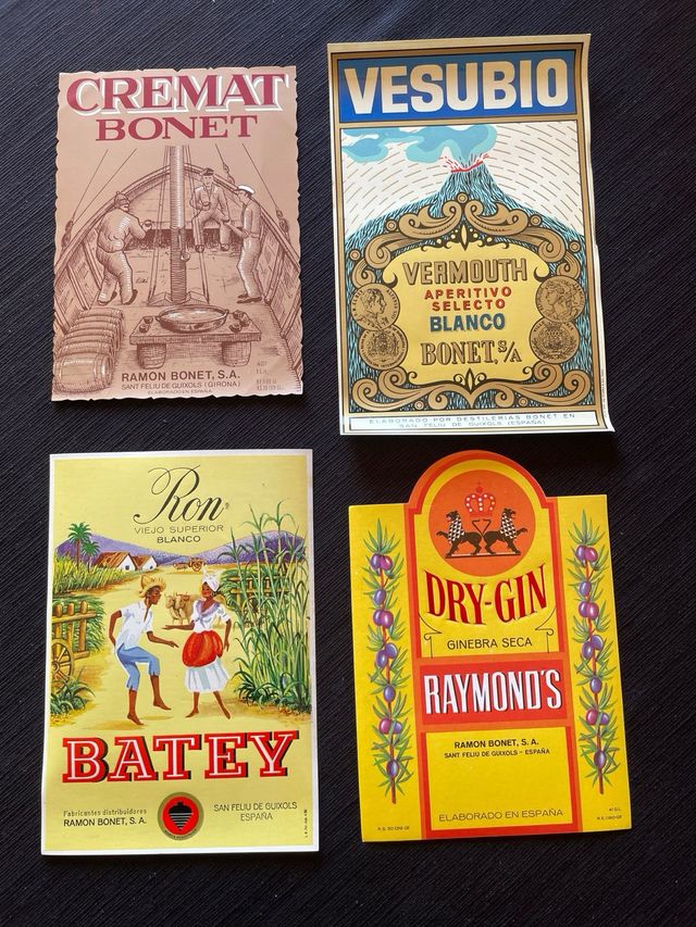 Lote de 39 etiquetas