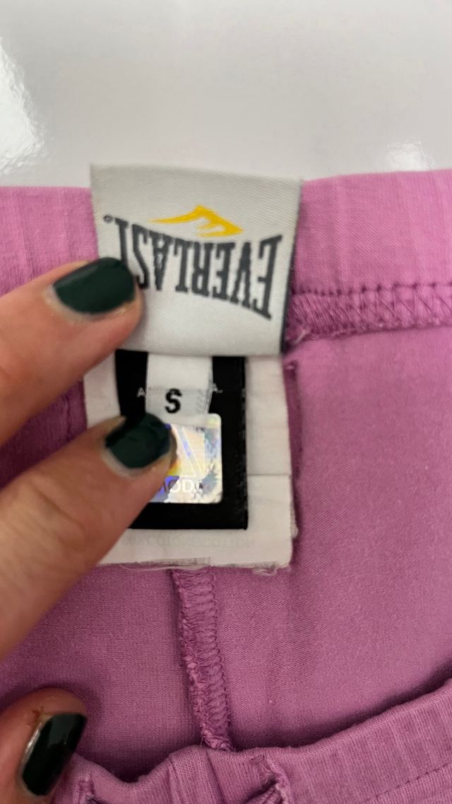 Pantaloni Everlast per yoga e pilates rosa/lilla