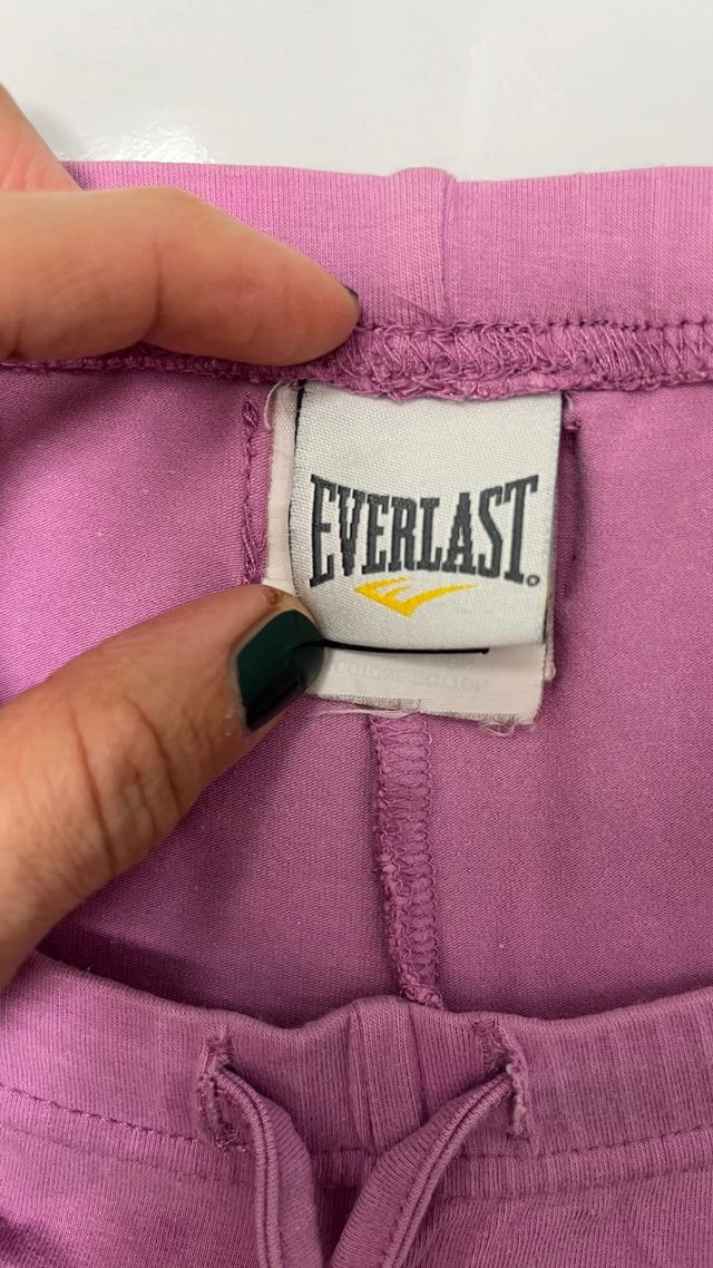 Pantaloni Everlast per yoga e pilates rosa/lilla