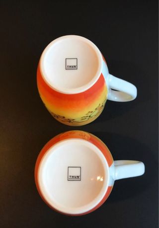 set 2 tazze tazza mug cup Thun serie Mexico prima 