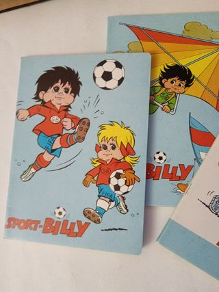 Lotto 3 quaderni vintage SPORT BILLY
