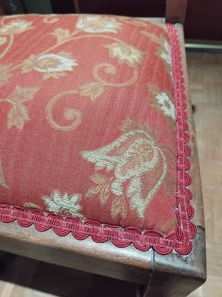 Silla madera restaurada