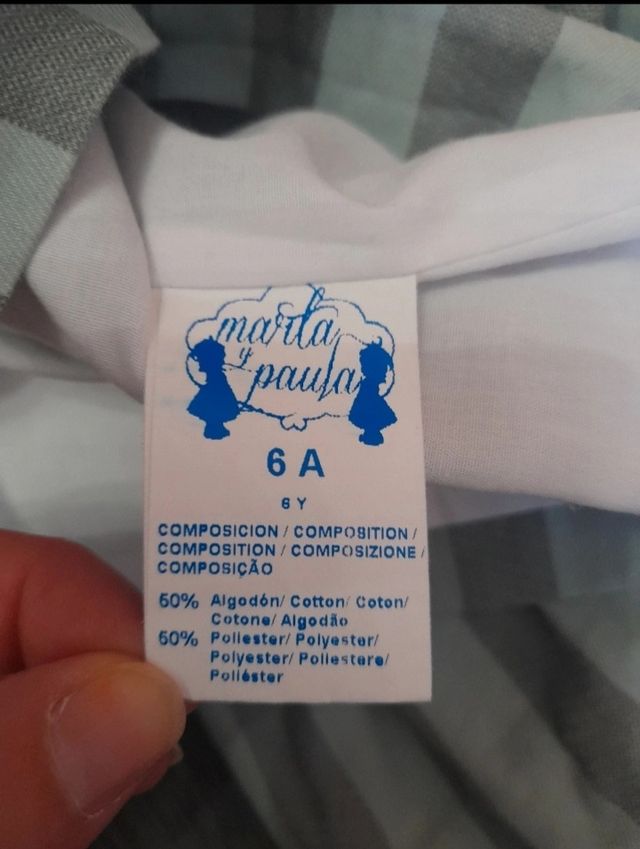 Vestido niña vestir,marta y paula