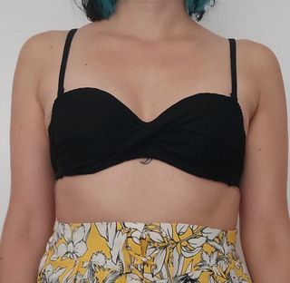 Parte de arriba bikini negro