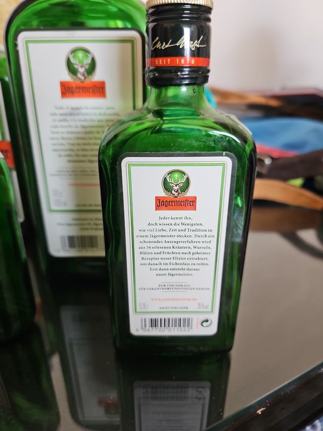 Juego botellas jagermeifter