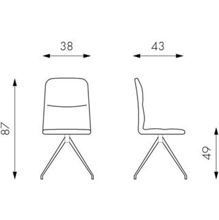 2 Sillas comedor
