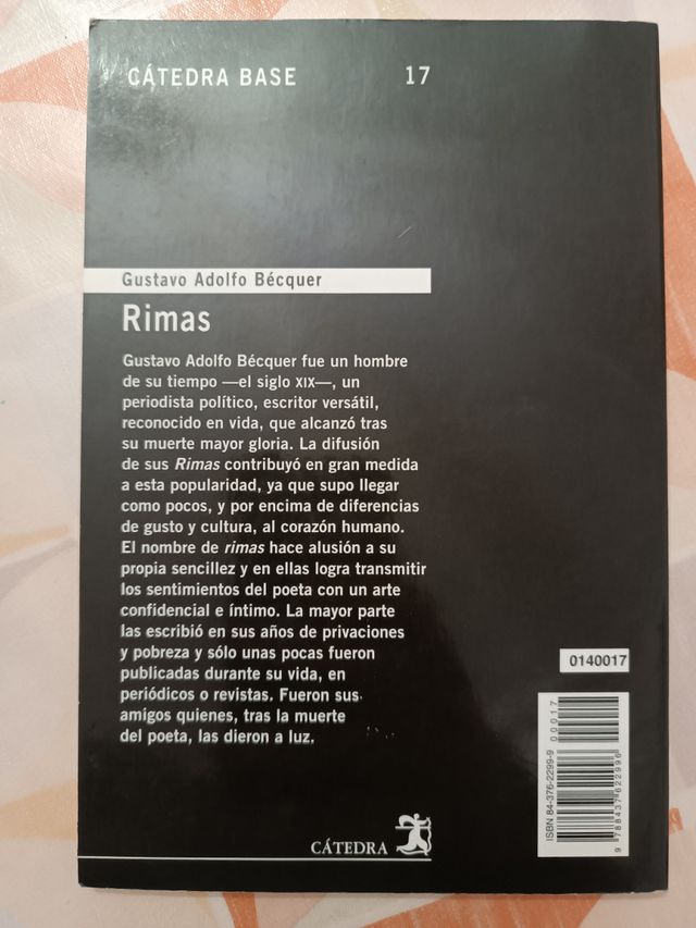 Rimas (Catedra Base) (Spanish Edition)