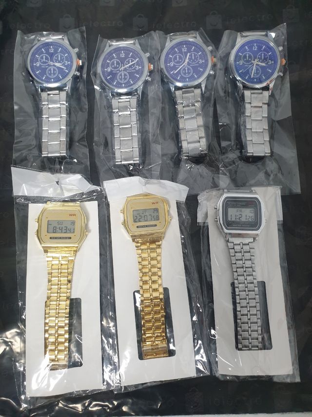 Lote de 7 relojes