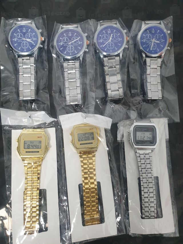 Lote de 7 relojes