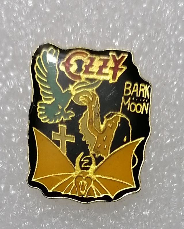 OZZY OSBOURNE , Vecchia Spilla / Pin anni 80