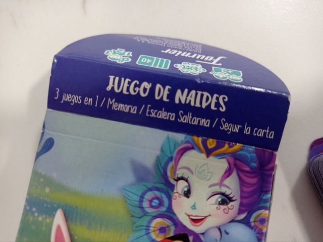 Baralho de cartas de baralho dos Enchantimals