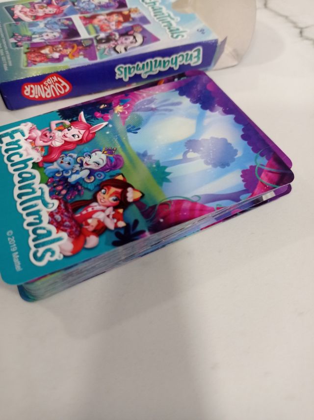 Baralho de cartas de baralho dos Enchantimals