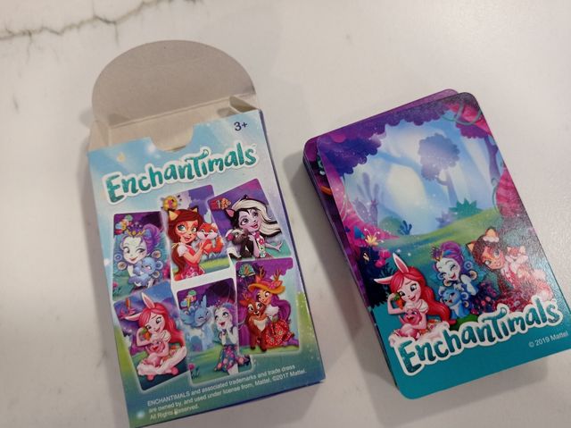 Baralho de cartas de baralho dos Enchantimals