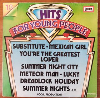 vinyl 33 Giri Hits For Young People