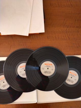 Box 4 vinyl 33 giri Luciano Taioli - Nozze D'Oro c