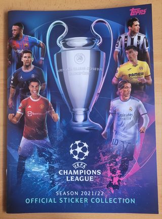 Álbum plancha Champions League 2021/22