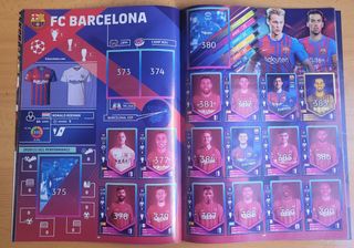 Álbum plancha Champions League 2021/22