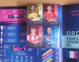 Álbum plancha Champions League 2021/22