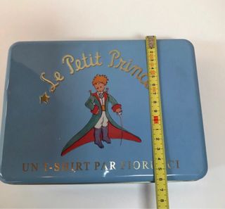 scatola box coperchio latta Fiorucci petit prince 