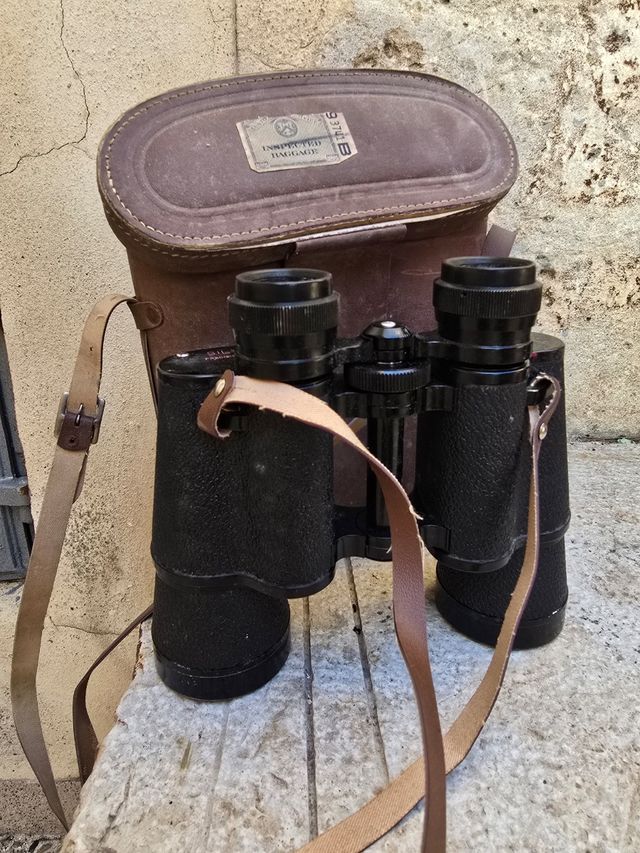 Prismáticos silver antiguos