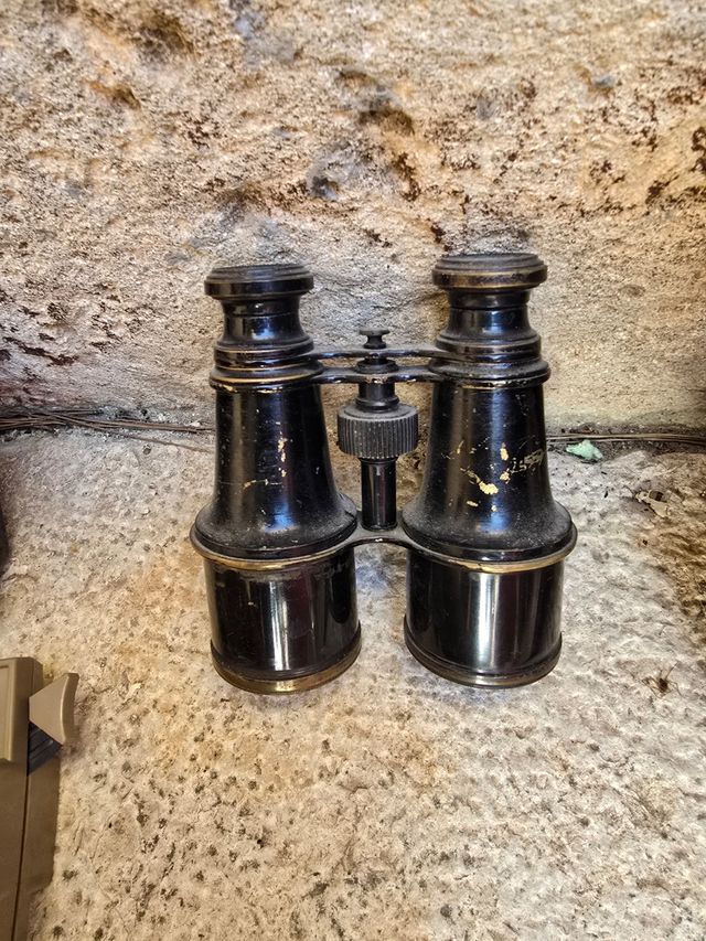 Prismáticos silver antiguos