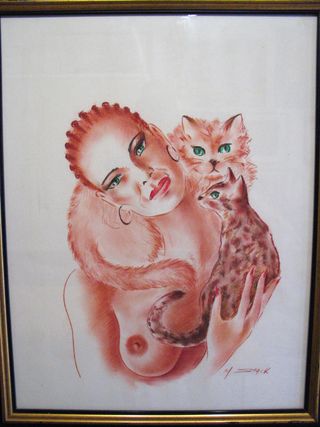 Dipinto Michael Stack - New York Pastelli su carto