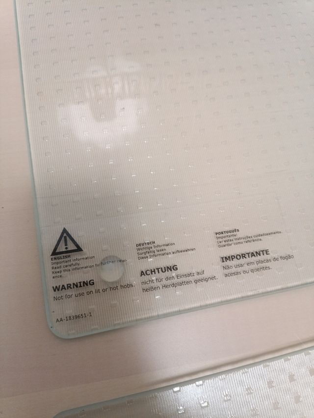 Cristal para estantería