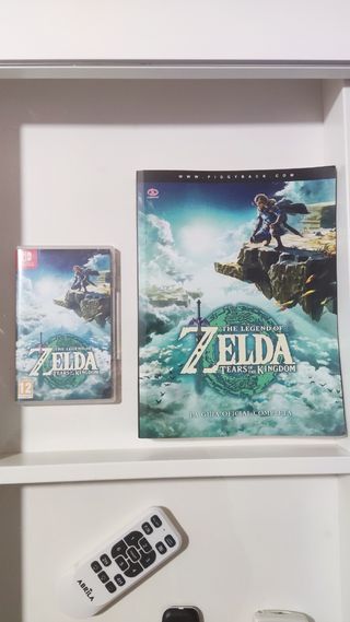 Pack Zelda TOTK + Guia Nintendo switch 