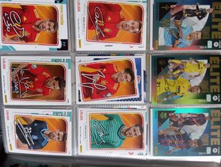 Vendo lote de cards firmadas