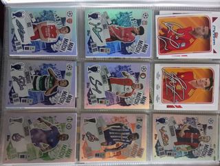 Vendo lote de cards firmadas