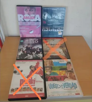 Lote 334 cine español dvd