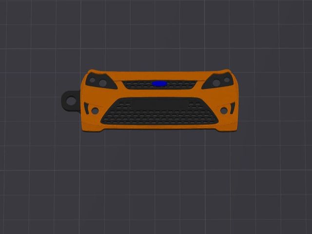 Llavero 3D personalizado Ford Focus MK2 ST