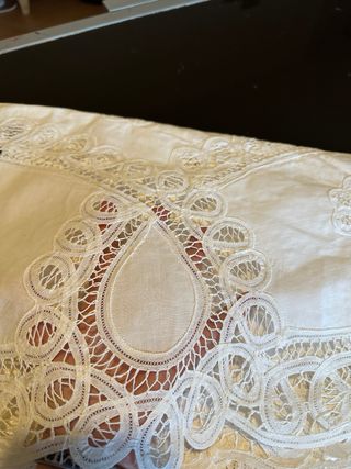 Elegante tovaglia rotonda x8