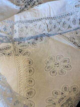 Elegante tovaglia rotonda x8