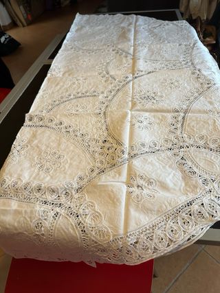 Elegante tovaglia rotonda x8
