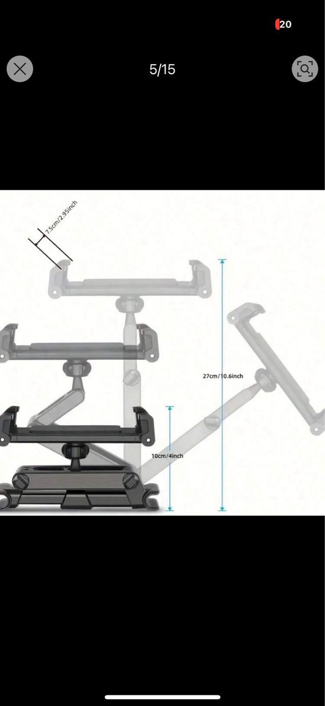 Soporte Reposacabezas Para Tablets