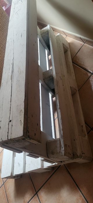 Palet sofa madera 2 plazas