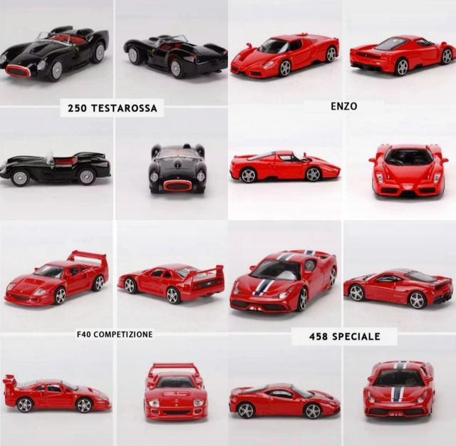 Coches a escala 1/43. Ferrari.
