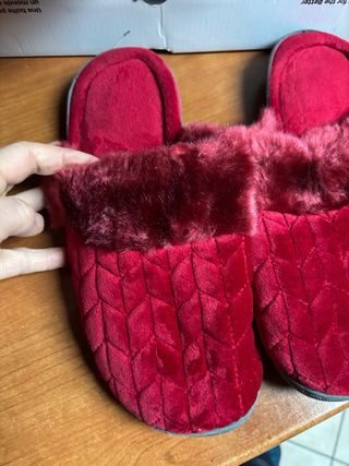 3 paia di pantofole invernali donna