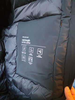 Chaqueta ZARA invierno water repelent