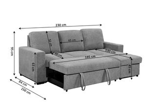 SUPER PRECIO SOFA CAMA CHESLONG  LUKE