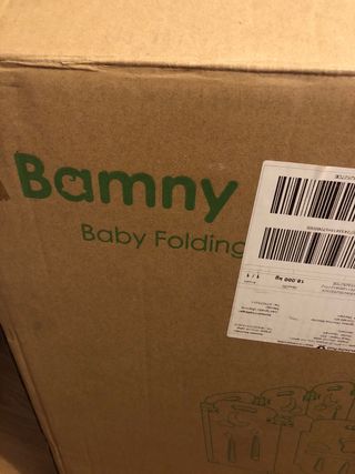 Parque infantil plegable Bammy