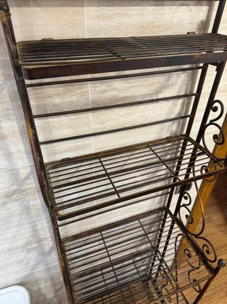 ESTANTERIA HIERRO FORJADO