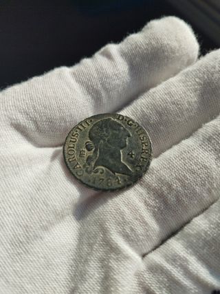 🪙Moneda 4 maravedis 1784 Carlos lll SG