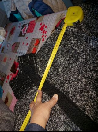 Cappotto mohair grigio mélange