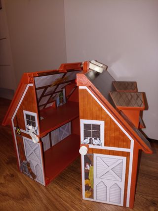 Granja con caballos PLAYMOBIL