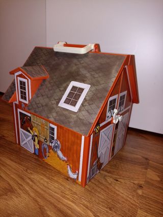 Granja con caballos PLAYMOBIL