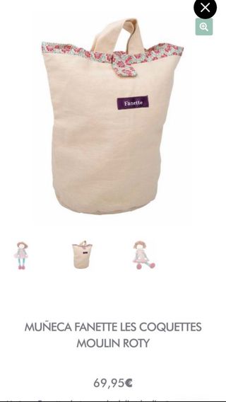 Muñeca de trapo Fanette de Moulin Roty